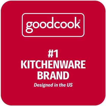 Good Cook Can Opener, Safe Cut Manual Can Opener, no Sharp Can Edges, Black