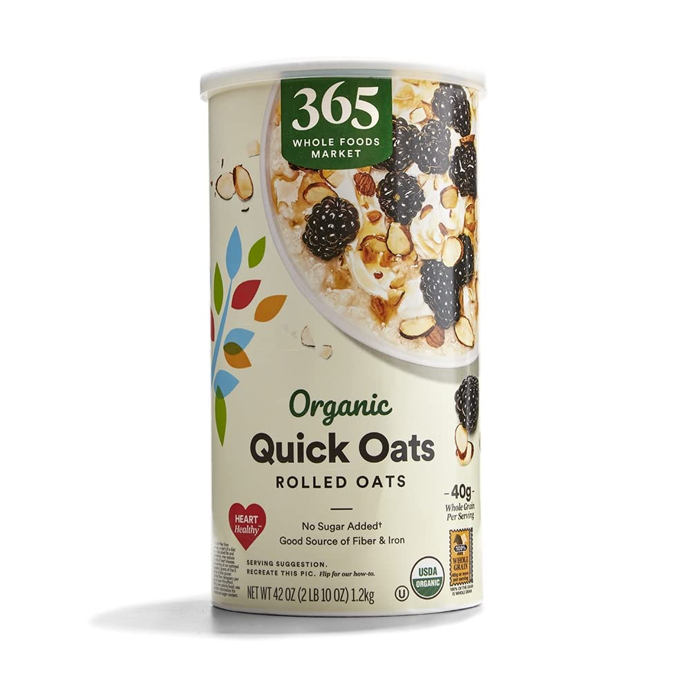 365 by Whole Foods Market, Organic Quick Oats, 42 Ounce