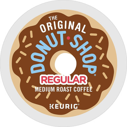 The Original Donut Shop Regular Keurig Single-Serve K-Cup Pods, Medium Roast Coffee, 96 Count
