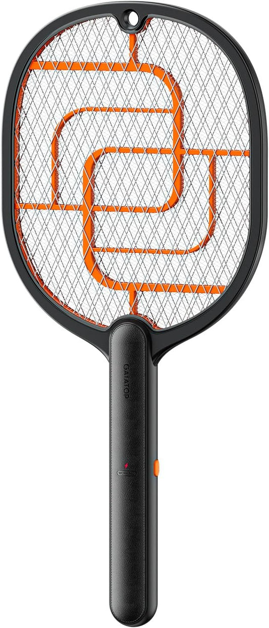 GAIATOP Electric Fly Swatter, 3800V Battery Powered Handheld Fly Zapper, 3-Layer Protection Grid Bug Zapper Racket for Home Bedroom Kitchen Office Backyard Patio Indoor Outdoor