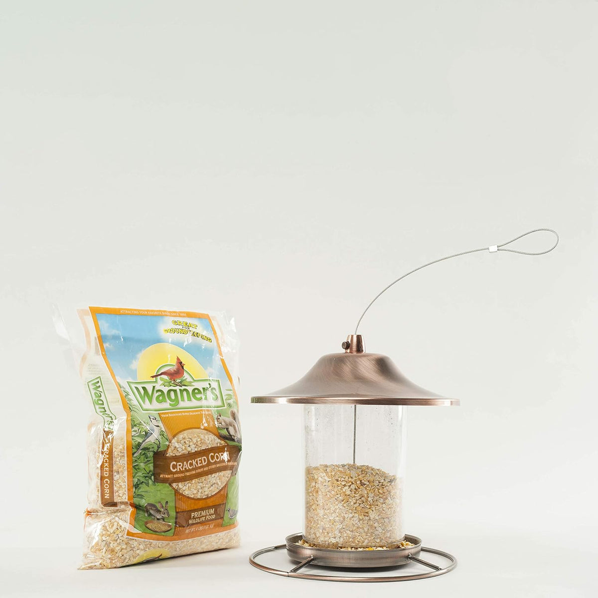 Wagner's 18542 Cracked Corn Wild Bird Food, 10-Pound Bag